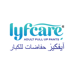 lyfcare adult pull up pants aayam logo design