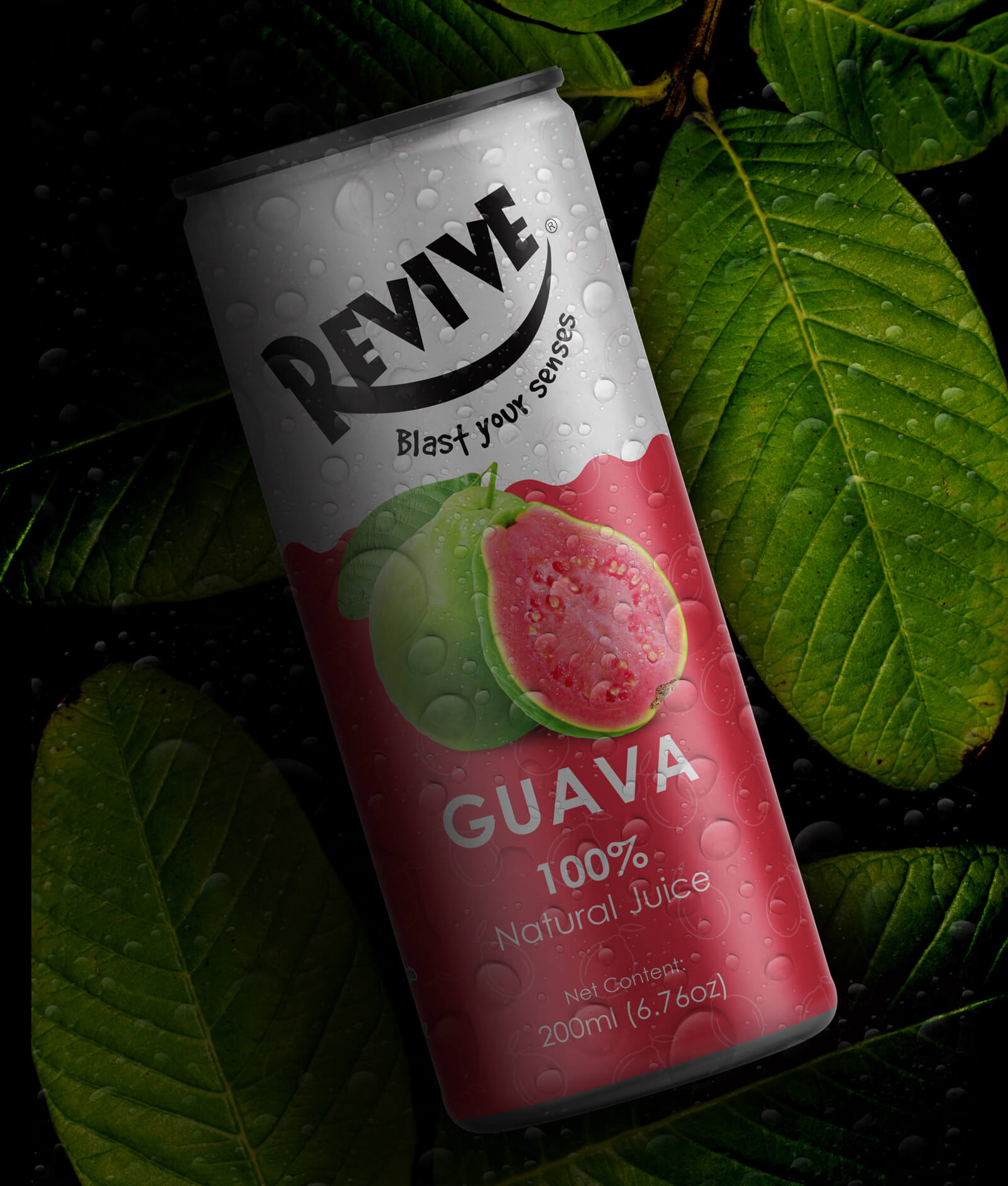 Revive blast your senses guava 100% natural juice