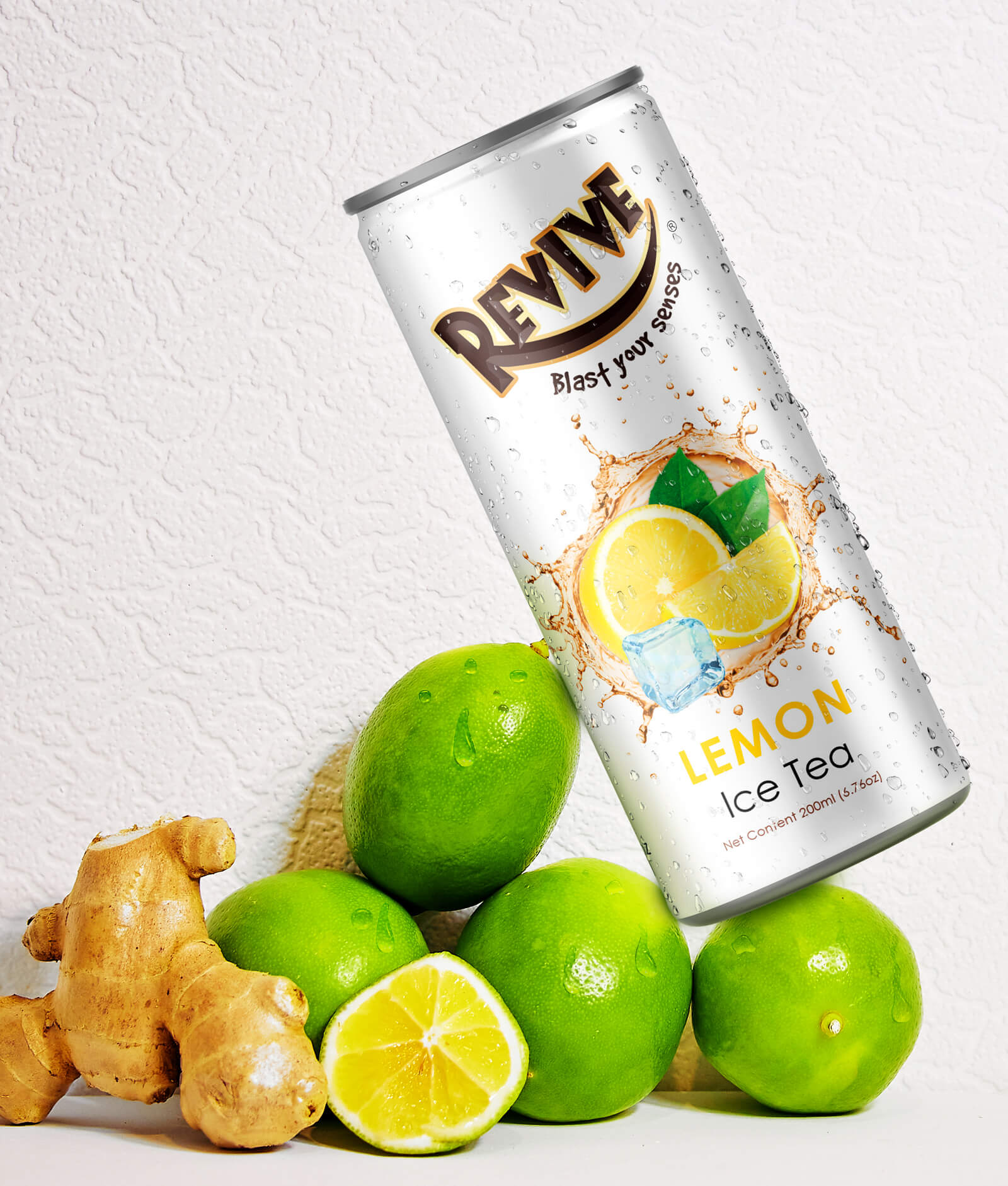 revive blast your sense lemon ice tea